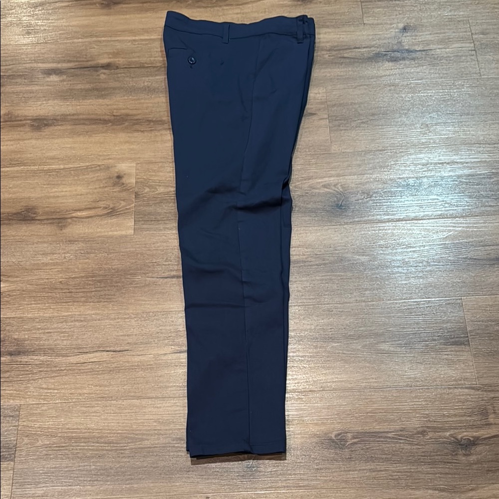 Bastion Trails Men's Dark Blue Slim Pants with 4 Way Stretch. Size 34x31